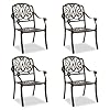   VINGLI-Outdoor-Dining-Chairs-Set-of-4-Cast-Aluminum-Stackable-Patio-Chairs-Set-of-4-Patio-Furniture-Aluminum-Outdoor-Chairs-for-Backyard-Poolside-Balcony-Bronze-Without-Cushion