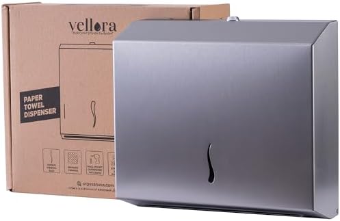 304 Stainless Steel Wall-Mounted Commercial Paper Towel Dispenser