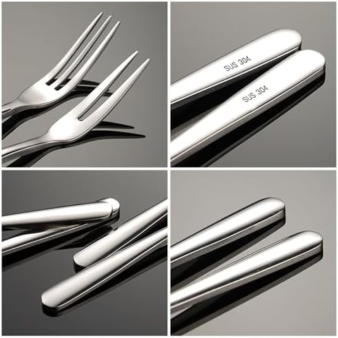 Deluxe Stainless Steel Fruit Forks