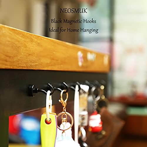Neosmuk Magnetic Hooks Black 32lb