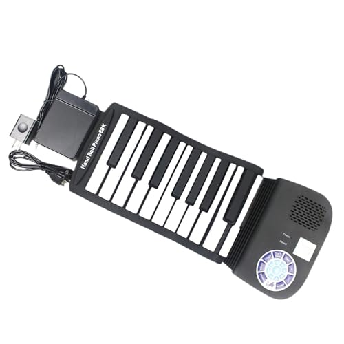 Clavier Électronique Piano À Roulettes À 88 Touches En Silicone Épais Grand Haut-parleur Avec Pédale Piano Électronique Pliable Portable Pour Débutants Adultes(Black) - Les Beatles, Paul McCartney, John Lennon, RIngo Starr, George Harrison Clavier Électronique Piano À Roulettes À 88 Touches En Silicone Épais Grand Haut-parleur Avec Pédale Piano Électronique Pliable Portable Pour Débutants Adultes(Black)