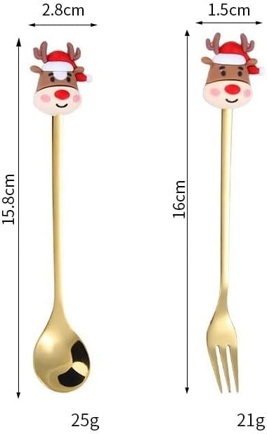 premium stainless steel flatware set Christmas gift