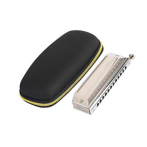 Harmonica pour étudiants Harmonica Chromatique 12 Trous Harmonica Professionnel 48 Tons Pour Étudiants Adultes (Color : D) - Les Beatles, Paul McCartney, John Lennon, RIngo Starr, George Harrison Harmonica pour étudiants Harmonica Chromatique 12 Trous Harmonica Professionnel 48 Tons Pour Étudiants Adultes (Color : D)
