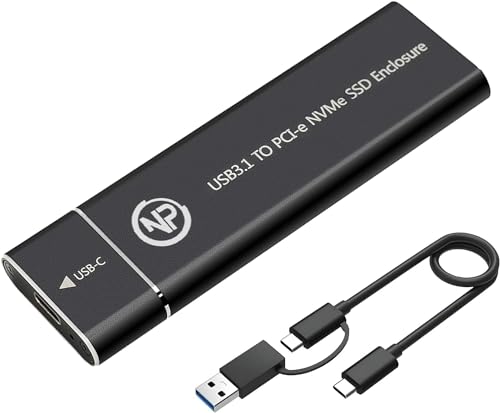 NPO tragbare Externe SSD, bis zu Ultra Speed USB 3.2 Gen2 externes Solid-State-Laufwerk USB-C Mini Externe SSD für Laptops, Typ-C-Geräte (up to 1000 MB/s, 1 TB)