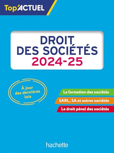 Top'Actuel Droit des sociétés 2024-2025