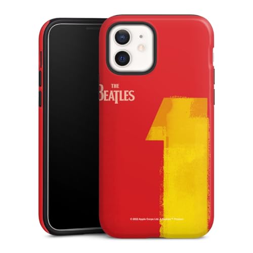 DeinDesign Coque Compatible avec Apple iPhone 12 Coque renforcée Coque Antichoc The Beatles Bande Musique - Les Beatles, Paul McCartney, John Lennon, RIngo Starr, George Harrison DeinDesign Coque Compatible avec Apple iPhone 12 Coque renforcée Coque Antichoc The Beatles Bande Musique