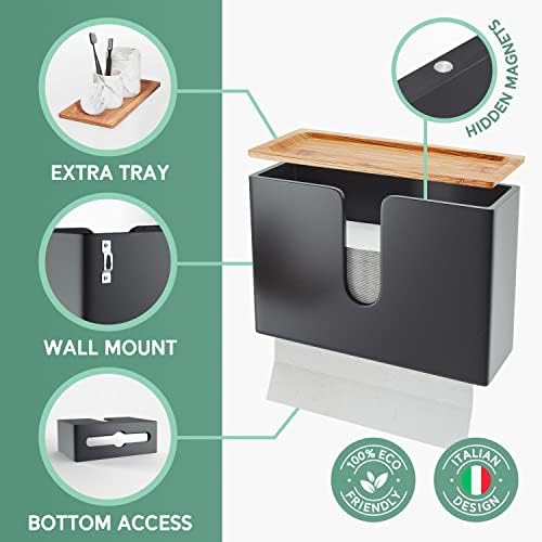 NATURE SUPPLIES Bamboo Paper Towel Dispenser