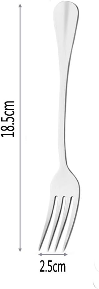 12-Piece Stainless Steel Flatware Set Extra Silverware Replacement Forks