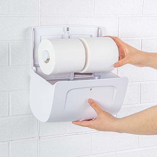 Restaurantware Clean Tek Professional 104x63x63 Commercial Toilet Paper Dispenser