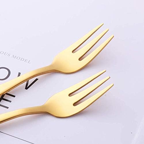 High-Quality Stainless Steel 12-Piece Set Elegant Dessert Forks