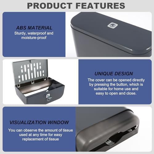 Commercial Paper Towel Dispenser Wall Mount Gray