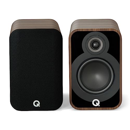 Q Acoustics 5020 Bois de rose – Enceinte Bibliothèque (la paire) - Les Beatles, Paul McCartney, John Lennon, RIngo Starr, George Harrison Q Acoustics 5020 Bois de rose - Enceinte Bibliothèque (la paire)