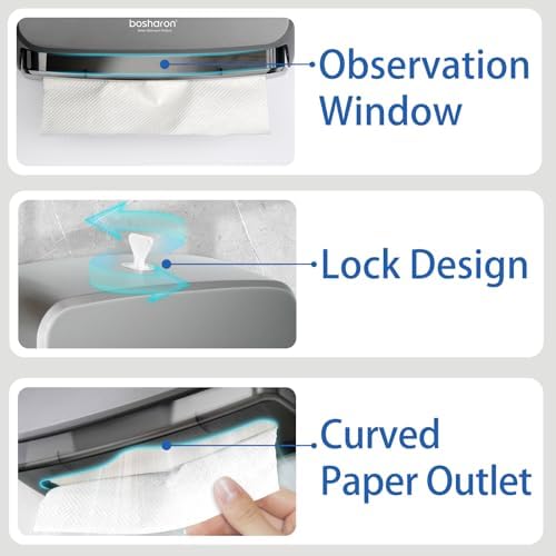 Bosharon Professional Heavy Duty Wall-Mounted Trifold
