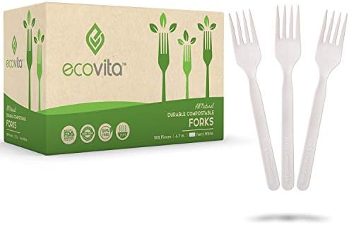 Ecovita Eco-Friendly Compostable Forks