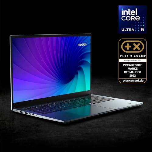 MEDION 43,9 cm (17,3 Zoll Full HD) S20 Laptop (Intel Core Ultra 5 125H, 16GB DDR5 RAM, 1TB PCIe SSD, 100% sRGB, HD Webcam, WLAN, Win 11) – Bild 3