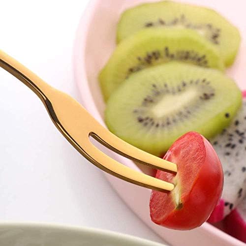 12-Piece Stainless Steel Forks Portable Luxury