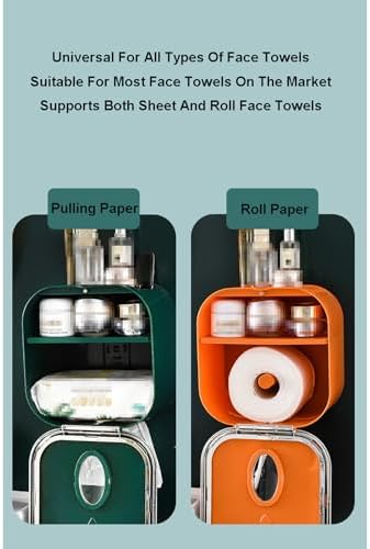Wall-Mounted Toilet Paper Holder