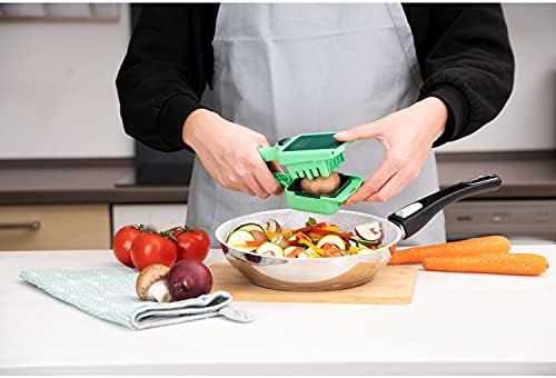 Nicer Dicer Quick Professional - Multifunctional Kitchen Slicer for Veggies Fruits