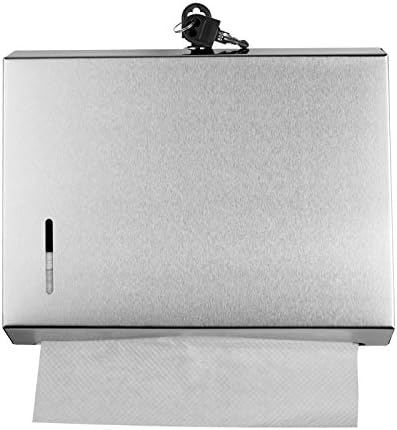 Gorlary Stainless Steel Wall Mount Paper Towel Dispenser