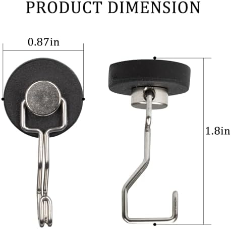 DUGUJIUJIAN Magnetic Hooks Essential for Hanging