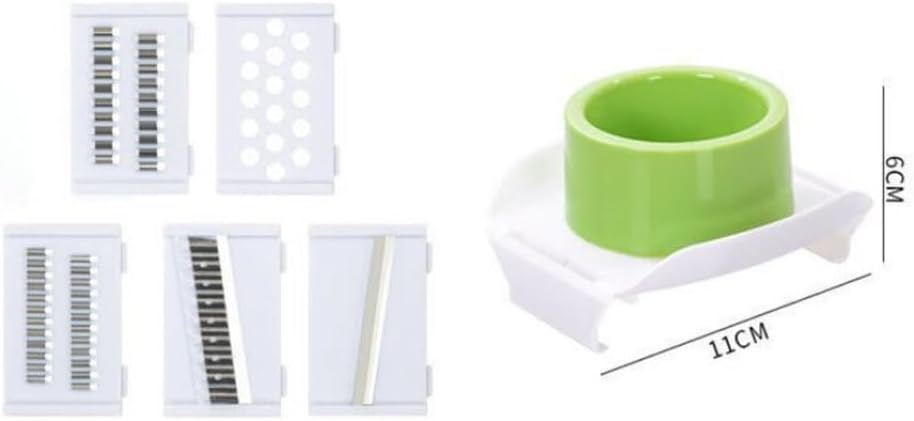 Multi-Function Mandoline Slicer with Protective Hand Guard