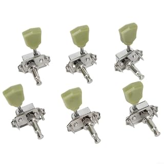 Mécaniques de guitare en métal de luxe, 3R + 3L, pour Gibson Style Set - Les Beatles, Paul McCartney, John Lennon, RIngo Starr, George Harrison