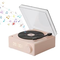 Platine Vinyle avec Haut-parleurs, Haut-Parleur Tourne-Disque avec Réveil Haut-Parleur sans Fil, Multifonctionnel Haut-Parleur, Haut-parleurs De Platine Intelligents - Les Beatles, Paul McCartney, John Lennon, RIngo Starr, George Harrison