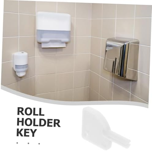 Mobestech Paper Towel Key Replacement withStylish locked Tissue Box for Restroom Use