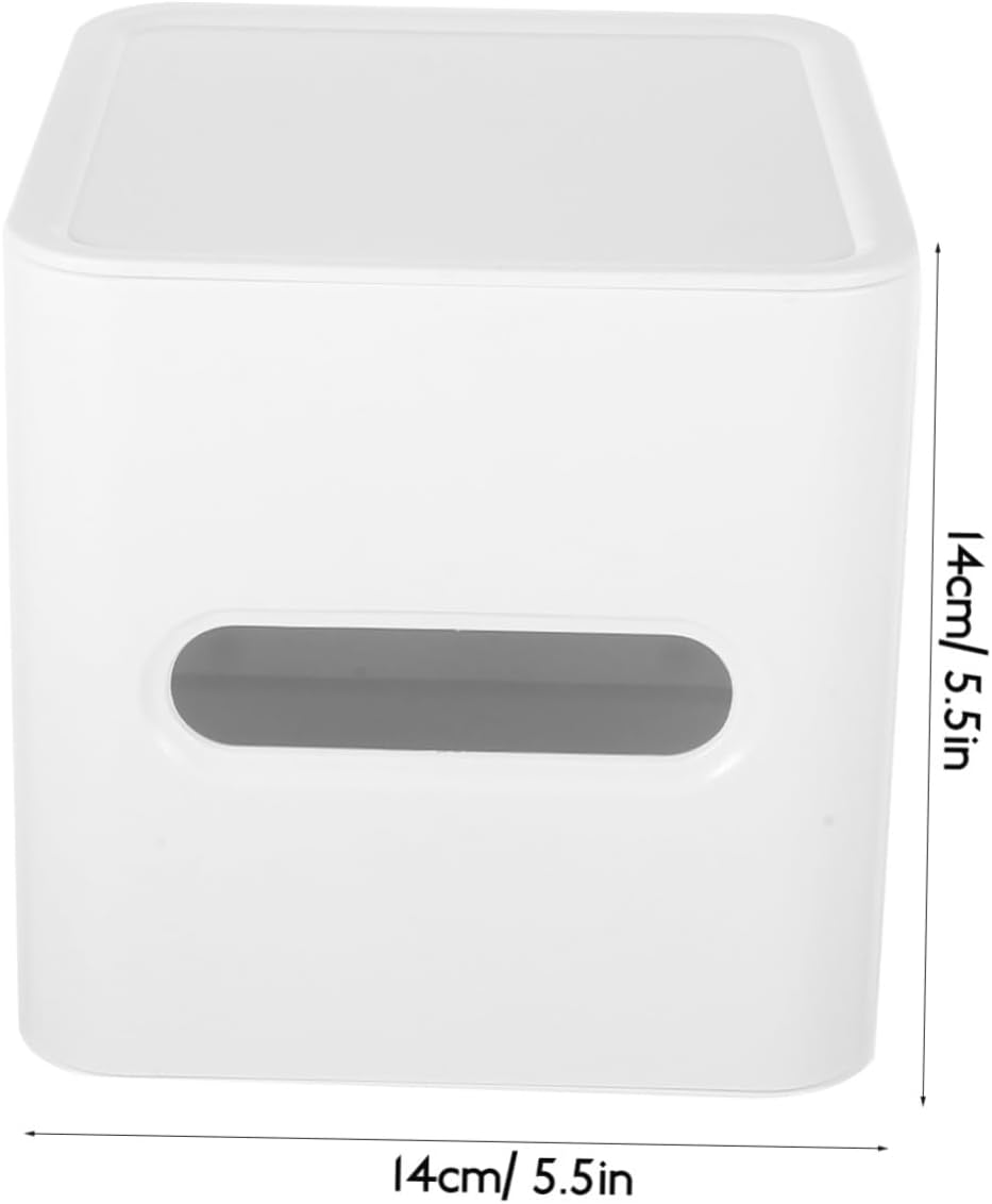 Square Plastic Tissue Holder Cube