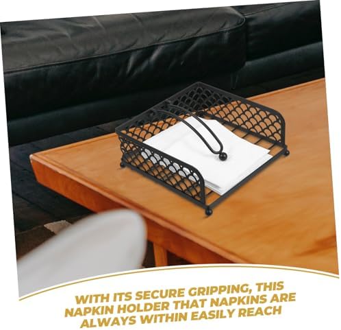 GRIRIW Napkin Holder Weighted Arm Square