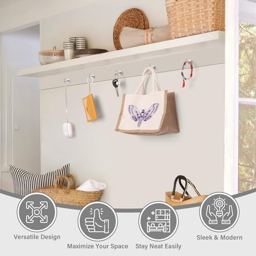8-Pack 23-Pound Magnetic Hooks