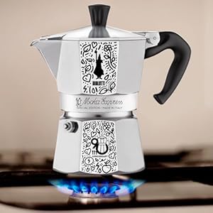   BIALETTI--Moka-Express-90th-Birthday-Silver