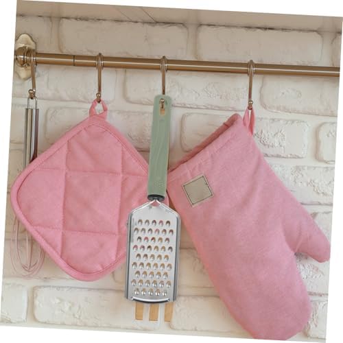 Ergonomic stainless steel cheese grater set with nonslip handle for easy grating