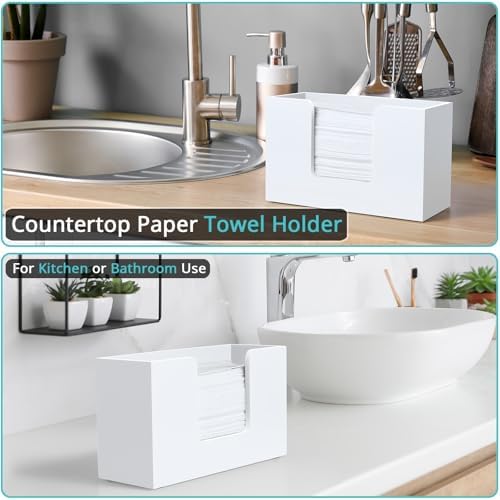 Weight-Strong Durable Bathroom Paper Towel Holder Bath Organizer