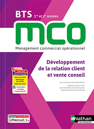 Développement de la relation client et vente conseil - BTS 1ère et 2ème années MCO