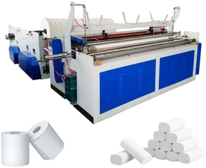 High-Speed Toilet Tissue Rewinding Machine with Custom Options