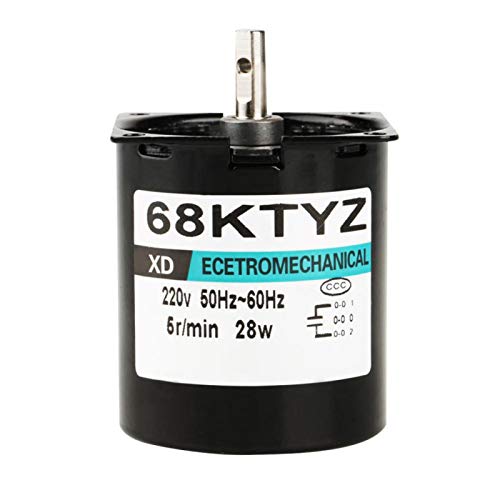 Moteur Synchrone 68KTYZ AC 220V 28W Aimant Permanent à Basse Vitesse CW/CCW 5/10/15/40/50/60/80RPM Pôle à Griffes à Couple élevé pour Tourne-disque(5 tours) - Les Beatles, Paul McCartney, John Lennon, RIngo Starr, George Harrison Moteur Synchrone 68KTYZ AC 220V 28W Aimant Permanent à Basse Vitesse CW/CCW 5/10/15/40/50/60/80RPM Pôle à Griffes à Couple élevé pour Tourne-disque(5 tours)