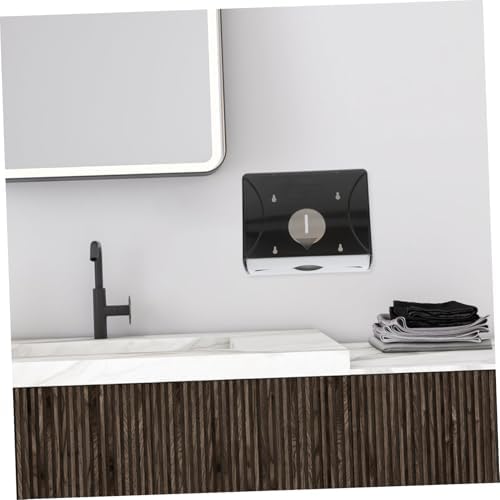 Mucklily Plastic Paper Towel Dispenser Touchless Wall Mount for Home