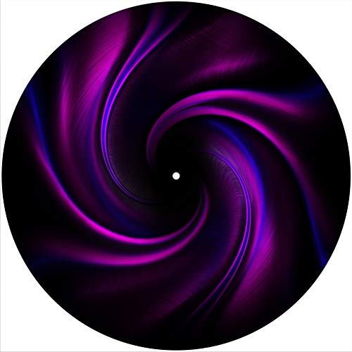 Tapis de feutrine en feutre pour tout tourne-disque vinyle 30,5 cm LP DJ – Spirale 17 - Les Beatles, Paul McCartney, John Lennon, RIngo Starr, George Harrison Tapis de feutrine en feutre pour tout tourne-disque vinyle 30,5 cm LP DJ – Spirale 17