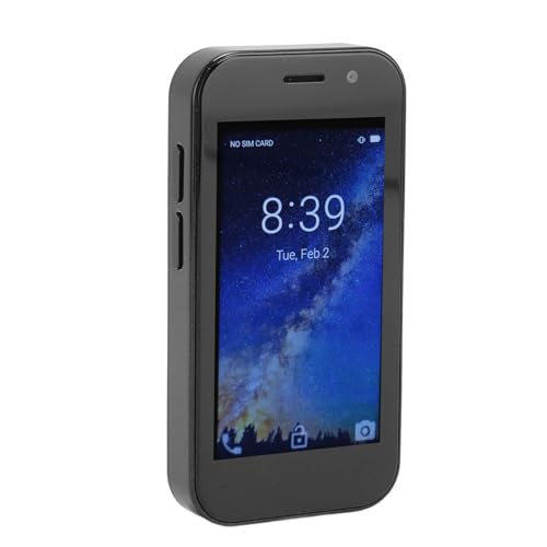 Entsperrtes Smartphone, 3G-Handy mit 3-Zoll-Bildschirm, 4-MP-Frontkamera und 6-MP-Kamera auf der Rückseite, 2 GB RAM und 16 GB ROM, 2000-mAh-Lithiumbatterie (Black) – Bild 5