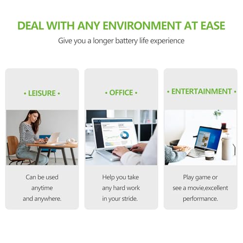 BATTREVO Laptop Akku L18C4PF3 für Lenovo ideapad C340-14API C340-14IML C340-14IWL S540-14API S540-14IML S540-14IWL Flex-14IML Flex-14IWL Serie L18M4PF3 L18M4PF4 L18C4PF4 15.36V 49Wh – Bild 8