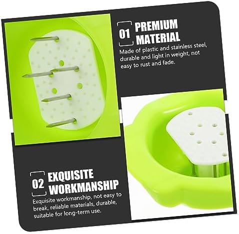 Gleavi 6-Piece Vegetable Hand Guard Stainless Steel TSA-Friendly Easy to Use