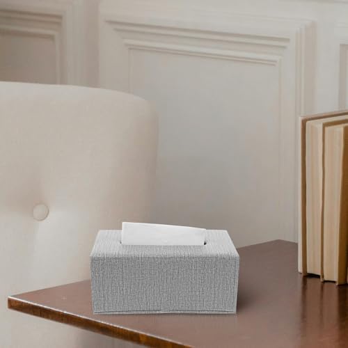 Garneck Retro PU Leather Napkin Holder