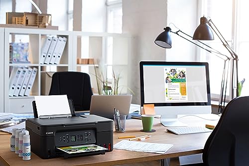 Canon PIXMA G3570 Serie – All-in-One MegaTank Drucker, Kopierer & Scanner für den Heimgebrauch | Kabellose Smartphone-Verbindung Drucker für Zuhause – Bild 6