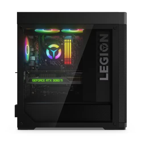 Lenovo Legion Tower 7i Gaming Desktop-PC | Intel Core i9-12900KF | 32GB RAM | 2TB SSD | NVIDIA GeForce RTX 3080 Ti | Win11 Home | QWERTZ | schwarz | inkl. Tastatur & Maus | 3 Jahre Premium Care – Bild 7