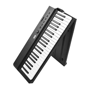 clavier électronique piano Piano À Clavier Pliable 88 Touches Avec Fonction Trémolo Et Application Portable Pour Débutants Avec Pédale(US) - Les Beatles, Paul McCartney, John Lennon, RIngo Starr, George Harrison