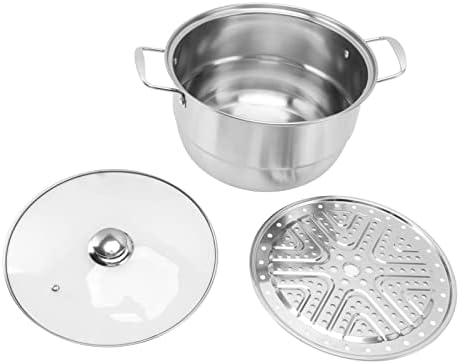 FLEXMAN Stainless Steel Saucepan with Glass Lid