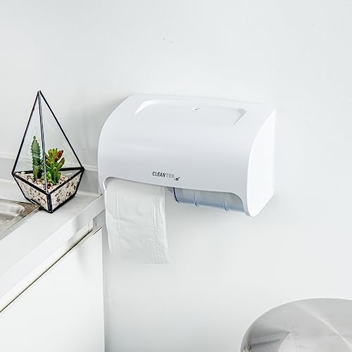 Restaurantware Clean Tek Professional 104x63x63 Commercial Toilet Paper Dispenser