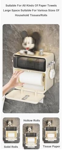 Commercial Paper Towel Dispenser with Drawer and Side Hooks 1