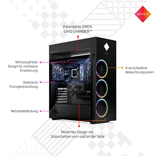 HP 1 GT22-1004ng Intel® Core™ i9 i9-13900K 32 GB DDR5-SDRAM 2000 GB SSD NVIDIA GeForce RTX 4080 PC Windows 11 Home – Bild 4